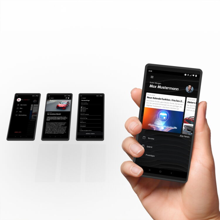KMU-App Aerni AG Automobile